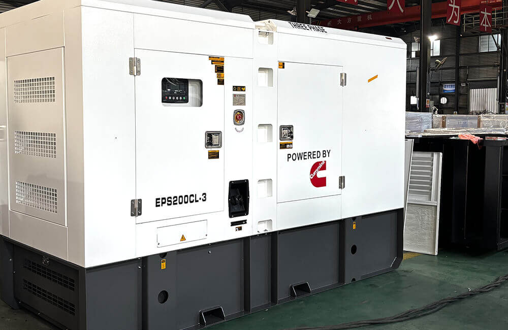 Rental diesel generator fleet ready robust frame hour meter factory direct - Elitech Power