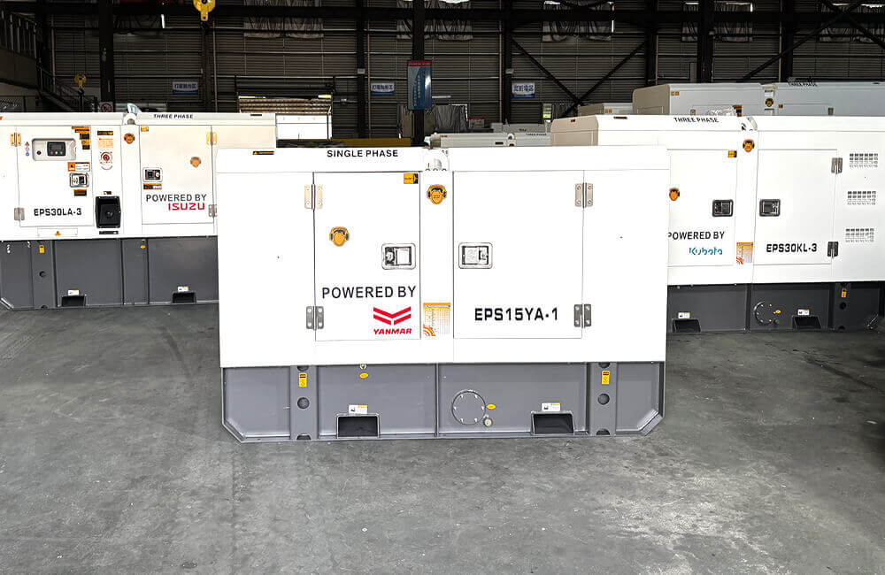 EPA Tier 4 Final diesel generator set Yanmar Perkins US market compliant - Elitech Power