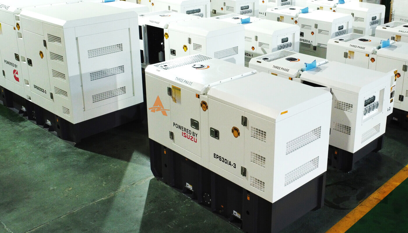 Silent diesel generator soundproof canopy 10kVA-2500kVA factory direct - Elitech Power