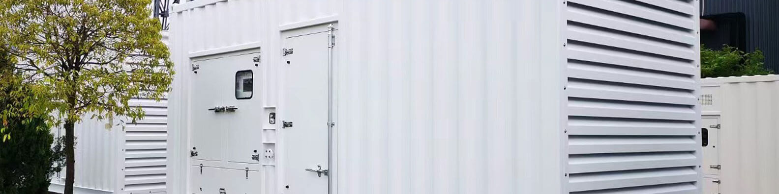 Containerized diesel generator