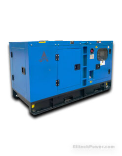 Baudouin silent diesel generator Under 100kVA, canopy type - Elitech Power