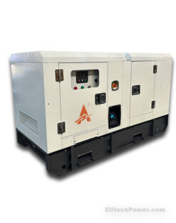 Lovol silent diesel generator Under 100kVA, canopy type - Elitech Power