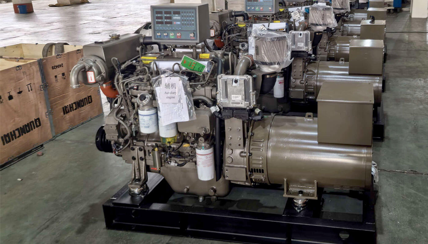 Marine diesel generator