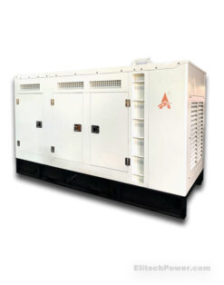 Perkins silent diesel generator 100-250kVA, canopy type - Elitech Power