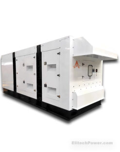Perkins silent diesel generator 250-600kVA, canopy type - Elitech Power