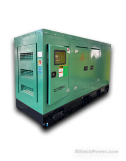 Ricardo silent diesel generator 100-250kVA, canopy type - Elitech Power