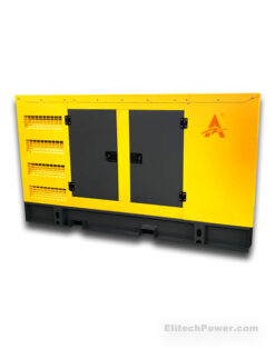 YTO silent diesel generator Under 100kVA, canopy type - Elitech Power